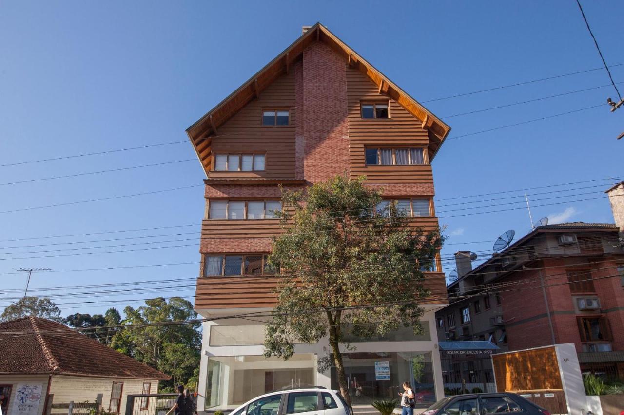 400 Metros, Rua Coberta - Centro - Solar Da Encosta Apartment Gramado Exterior foto